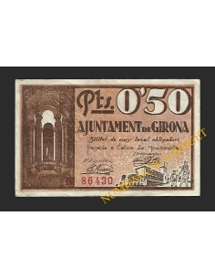 GIRONA - 0'50 pessetes 1937 2