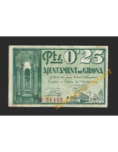 GIRONA - 0'25 pessetes 1937 2