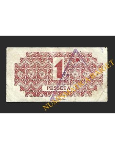 ISONA (Lleida) - 1 pesseta 1937 2