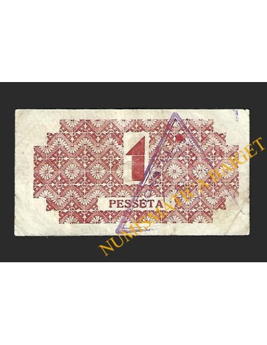 ISONA (Lleida) - 1 pesseta 1937