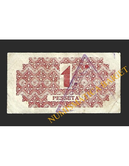 ISONA (Lleida) - 1 pesseta 1937