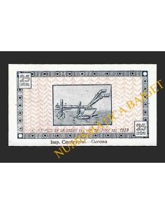 JUIÀ (Girona) - 25 cèntims 1937 2