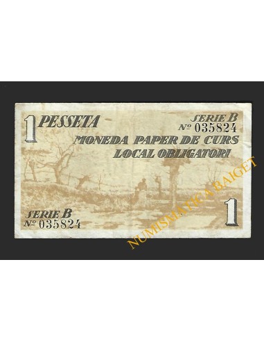 OLOT (Girona) - 1 pesseta 1937