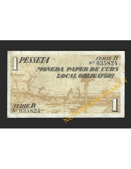 OLOT (Girona) - 1 pesseta 1937