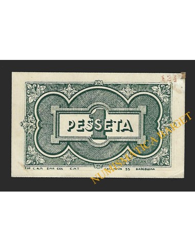 PALLEJÀ (Barcelona)) - 1 pesseta 1937