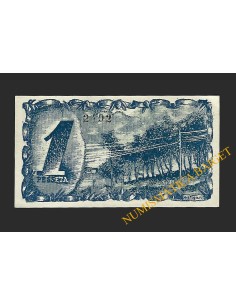 PINEDA DE SEGARRA (Lleida) - 1 pesseta 1937 2