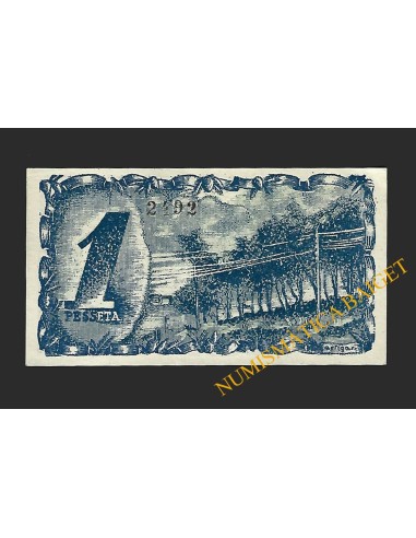 PINEDA DE SEGARRA (Lleida) - 1 pesseta 1937