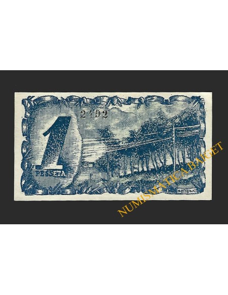 PINEDA DE SEGARRA (Lleida) - 1 pesseta 1937