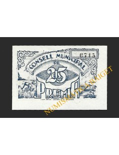PREMIÀ (Barcelona) - 25 cèntims 1937 2