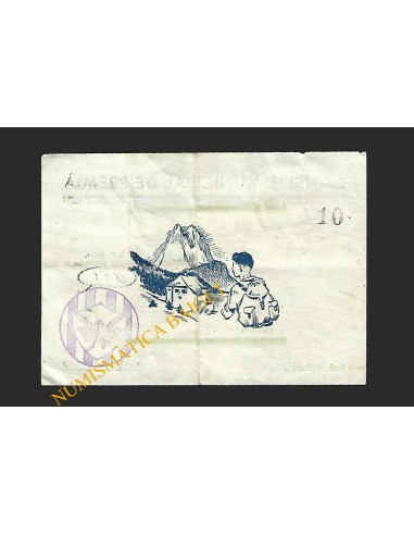 PREMIÀ (Barcelona) - 1 pesseta 1937