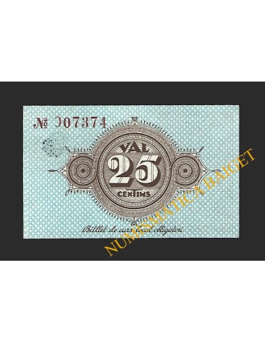 BAIX MONTSENY (Barcelona) - 25 cèntims 1937