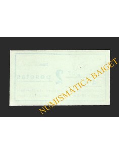 Sociedad Cooperativa - La Marítima - Torredembarra 2 pesetas 2