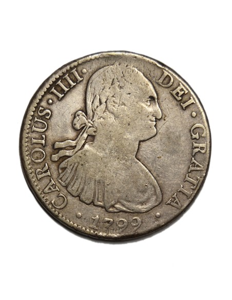 CARLOS IV  - 8 REALES 1799 MEXICO