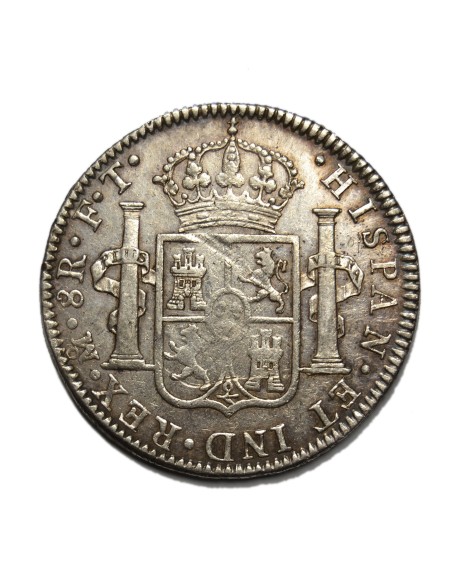 CARLOS IV - 8 REALES  1802 MEXICO