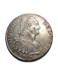 CARLOS IV - 8 REALES 1808 LIMA