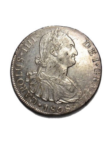 CARLOS IV - 8 REALES 1808 LIMA