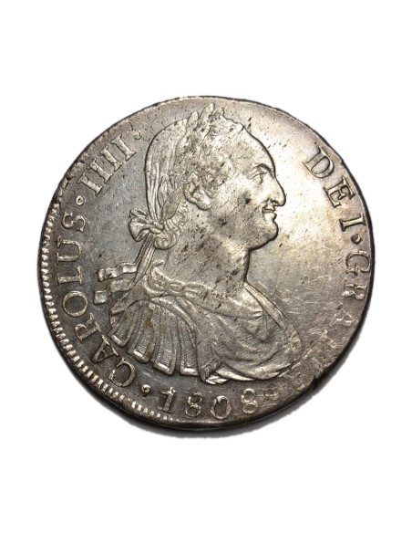 CARLOS IV - 8 REALES 1808 LIMA