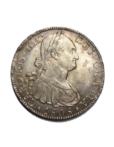 CARLOS IV - 8 REALES 1808 MEXICO