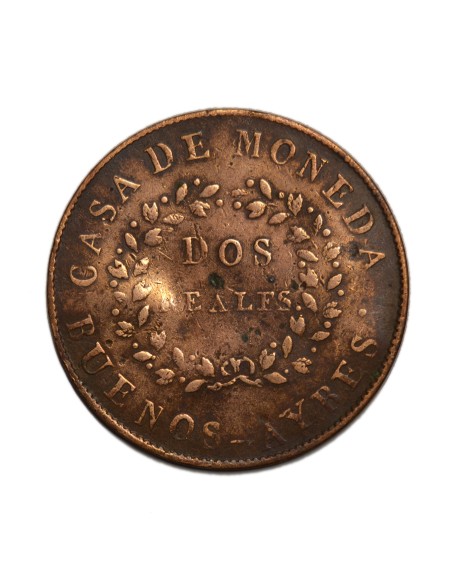 BUENOS AIRES (ARGENTINA) - 2 Reales 1844