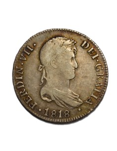 FERNANDO VII - 4 Reales 1818 - Sevilla