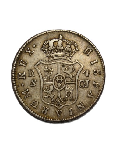 FERNANDO VII - 4 Reales 1818 - Sevilla