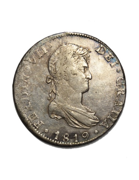 FERNANDO VII - 8 Reales 1819 - México