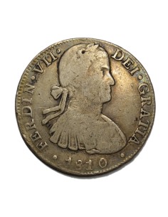 FERNANDO VII - 8 Reales 1810 - México