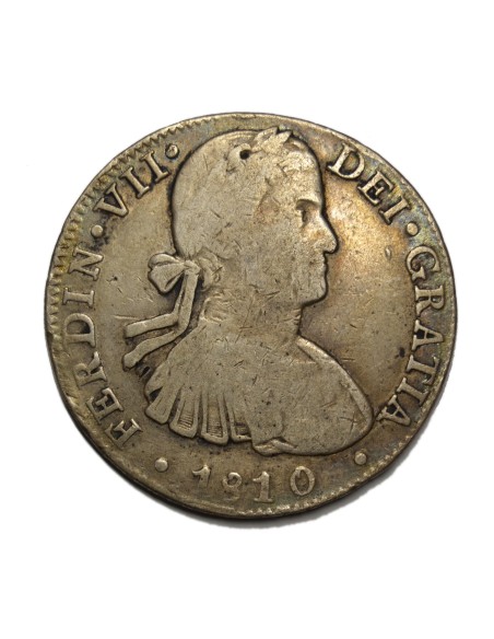 FERNANDO VII - 8 Reales 1810 - México