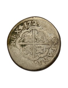 LUIS I - 2 Reales 1724 2