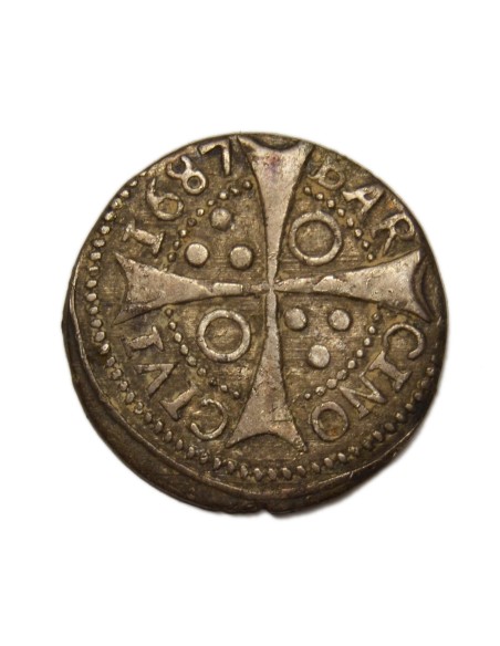 CARLOS II - CROAT 1687 (REAL)