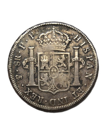 CARLOS IV - 8 REALES 1796 POTOSI