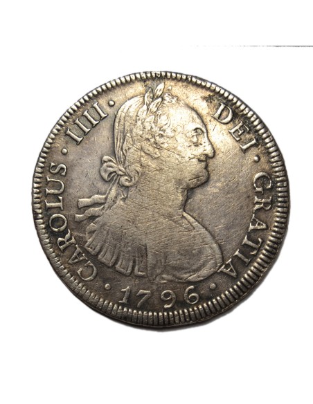 CARLOS IV - 8 REALES 1796 POTOSI