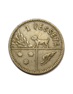 COOPERATIVA OBRERA GERMANOR CALELLENCA - CALELLA - 1 PESSETA 2