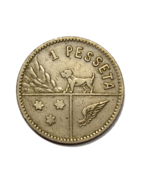 COOPERATIVA OBRERA GERMANOR CALELLENCA - CALELLA - 1 PESSETA