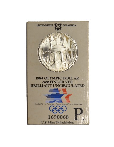 ESTADOS UNIDOS - OLYMPIC DOLLAR 1984 P