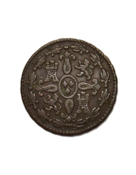 FERNANDO VII - 2 Maravedís 1827 - Segovia