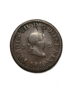 FERNANDO VII - 2 Maravedís 1819- Jubia