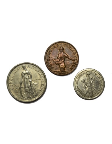 CONSEJO DE ASTURIAS Y LEON 1937 (serie completa)