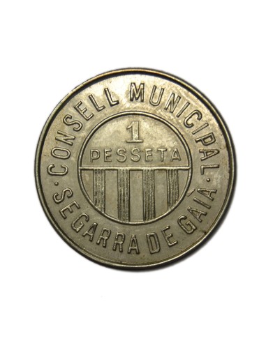 CONSEJO MUNICIPAL DE SEGARRA DE GAIA - 1 PESETA 1937