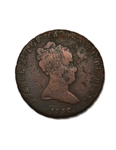 ISABEL II -  8 Maravedís 1836 Jubia