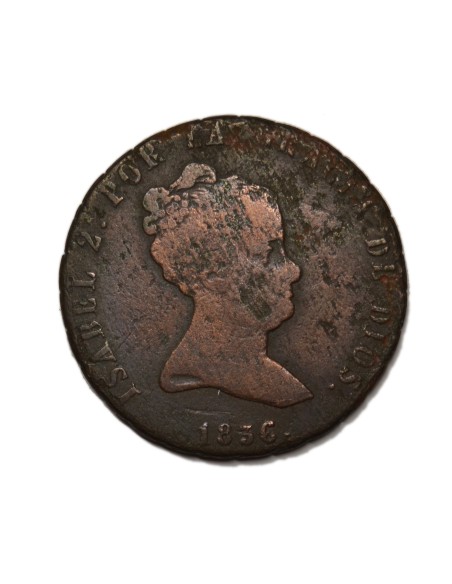 ISABEL II -  8 Maravedís 1836 Jubia