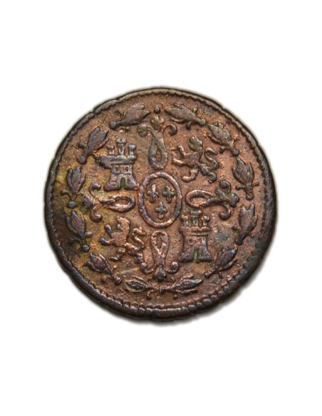 CARLOS III - 2 Maravedís 1788 Segovia