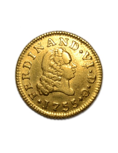 FERNANDO VI - 1/2 Escudo 1755 Madrid