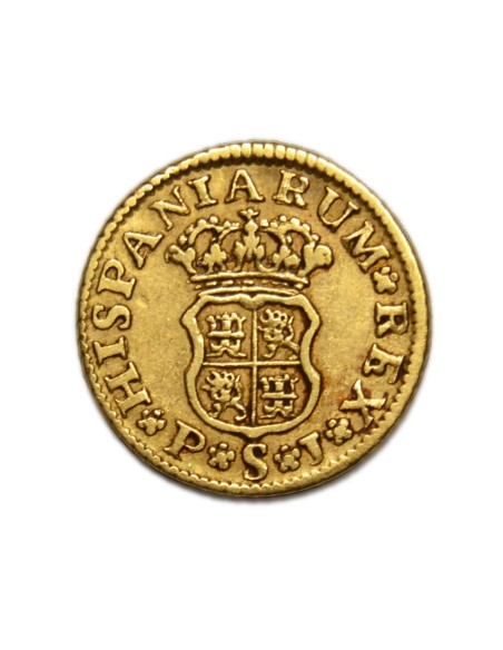 FERNANDO VI - 1/2 Escudo 1747 Sevilla