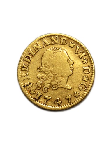 FERNANDO VI - 1/2 Escudo 1747 Sevilla