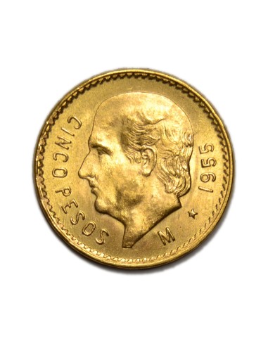 MEXICO - 5 PESOS 1955