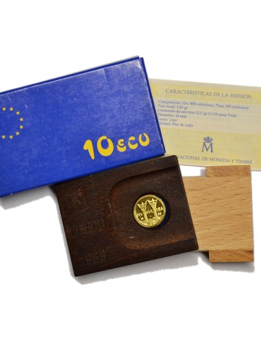 ESPAÑA - 10 ECU 1989