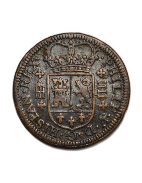 FELIPE V 1719 4 Maravedís Segovia