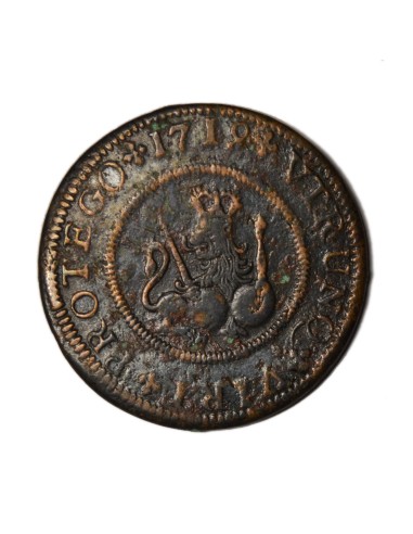 FELIPE V 1719 4 Maravedís Segovia