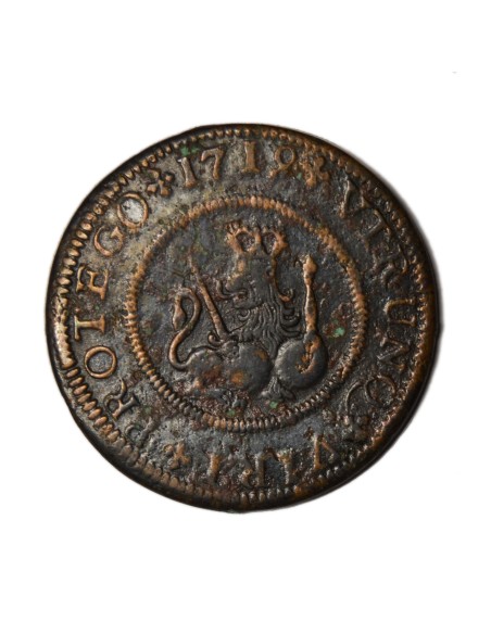 FELIPE V 1719 4 Maravedís Segovia